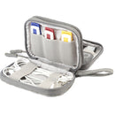 BUBM QYR Single Double Layer Electronics Accessories U Disk Cable Organizer Data Cable Storage Bag