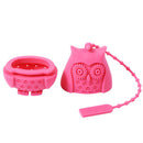 Honana CF-BT01 Silicone Non-toxic Owl Tea Bags Strainers Tea Spoon Filter Infuser Coffee Tea Tools