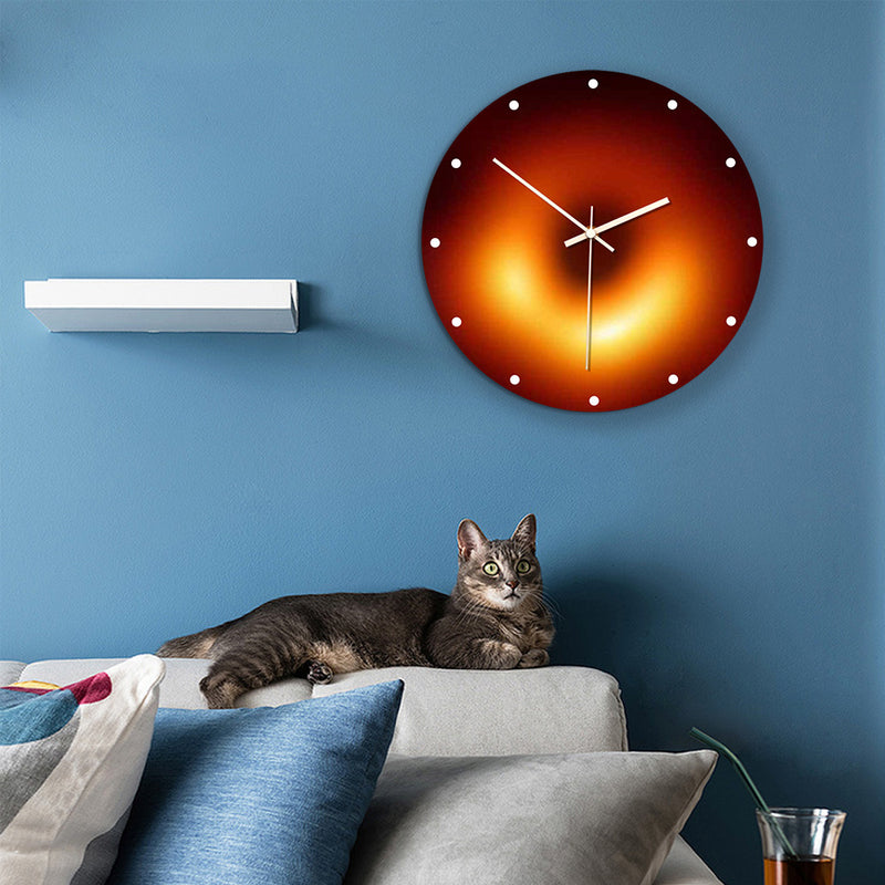 Creative Black Hole Series Acrylic Wall Clock Silent Quartz Needle Big Watch Living Room Modern Decoration Crafts Hanging Clock