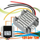 DC 12V to 24V 3A 72W Power Converter Regulator Power Boost Waterproof Widely
