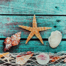 40x60cm Kitchen Bedroom Bathroom Non-Slip Carpet Wood Starfish Pedestal Rug Floor Mat