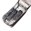 SAHOO 600D Twill 8L Cycling Bicycle Thermal Insulated Trunk Bag Cooler Lunch Bike Bag Shoulder Strap