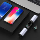 Mini TWS bluetooth Earphone Adaptive Noise Cancelling Headphone with 1200mAh Charging Box Power Bank