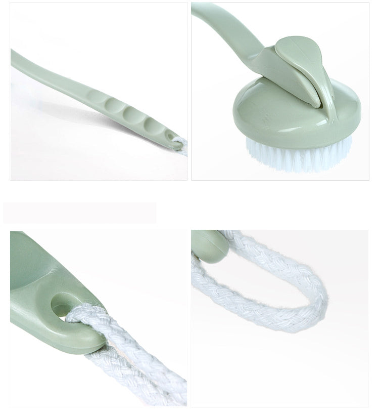 Honana BX-107 Bath Brush Scrub Skin Massage Health Care Shower Rubbing Detachable Face Clean Brushes