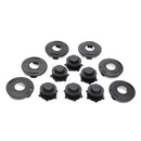 6pcs Spools+6pcs Cap Combo Lawnmower Head Cover For Stihl 25-2 FS 90 100 110 120 130 55 80 83 85