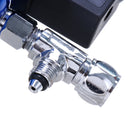 220V G5/8 Aquarium Co2 Regulators Check Valve Bubble Counter Solenoid+1.4m Cable