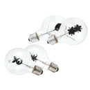 Vintage Industrial Filament Floral Iris E27 LED Night Light Bulbs Screw Cap Lamp