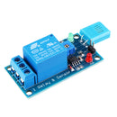 HR202 Blue Sensor DC 5V/12V 1 Channal Humidity Sensitive Switch Relay Module Humidity Controller Humidity Sensor Module