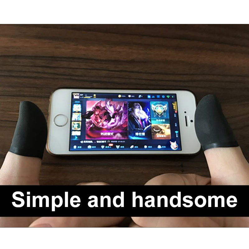 Bakeey Ultra-thin Mobile Finger Sleeve Touch Screen Gloves Game Controller Sweatproof Gloves for Phone Gaming