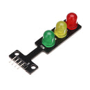 3pcs 5V LED Traffic Light Display Module Electronic Building Blocks Board For