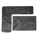 2Pcs/set L Shape Corner Sofa Waterproof Cover Garden Patio Outdoor Furniture Table Chair Dust Protector