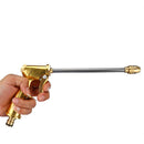 5M Pressure Washer Cleaning Hose Garden Tube with Extension Rod Water Spray Handle and 5 Nozzle