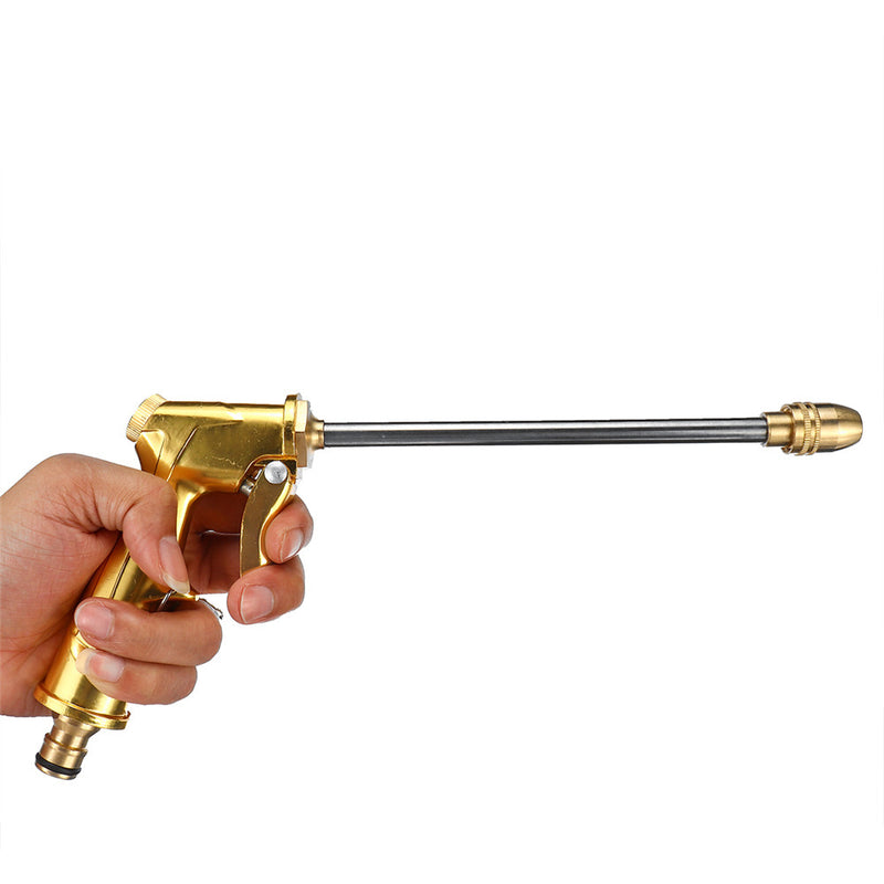 5M Pressure Washer Cleaning Hose Garden Tube with Extension Rod Water Spray Handle and 5 Nozzle