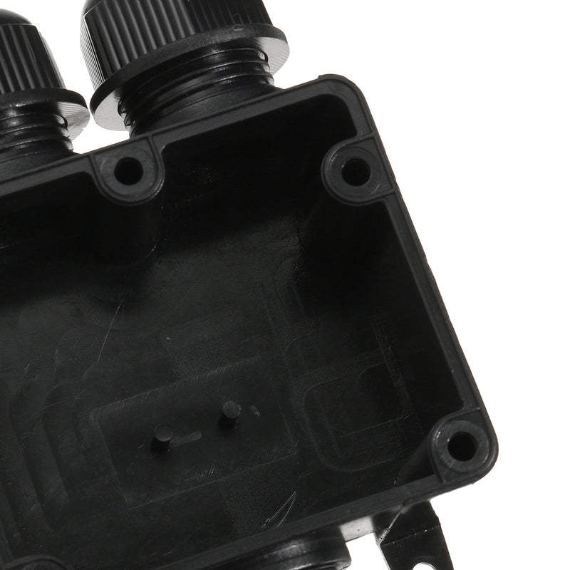 3 Way Waterproof Junction Case Box Electrical Cable Wire Line Connector W/ Terminal