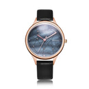 REBIRTH RE086 Starry Sky Women Wrist Watch Rose Gold Case Quartz Watch