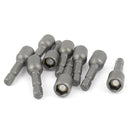 10pcs 8mm Socket Magnetic Nut Driver 1/4 Inch Hex Shank Power Drill Bits