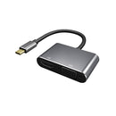 Bakeey Type-C USB-C Adapter with 4K HD Display + VGA 1080p Output For Smart Phone Tablet Laptop MacBook iPad Pro 2018