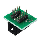 8 Pin 1.27mm Pitch SOIC8 SOP8 Flash Burning Chip IC Test Clip Programmer With 2pcs Power Module
