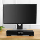 Wireless bluetooth 4.2 Speaker 4 10W Sound Bar FM LCD Screen Clock Setting Home Theater