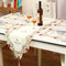 Table Runner Flower Desk Cover With Tassel Wedding Birthday Party Decor