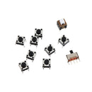 5pcs Simple Electronic Organ Kit DIY NE555 Soldering Practice Board Multi-notes Keyboard Set
