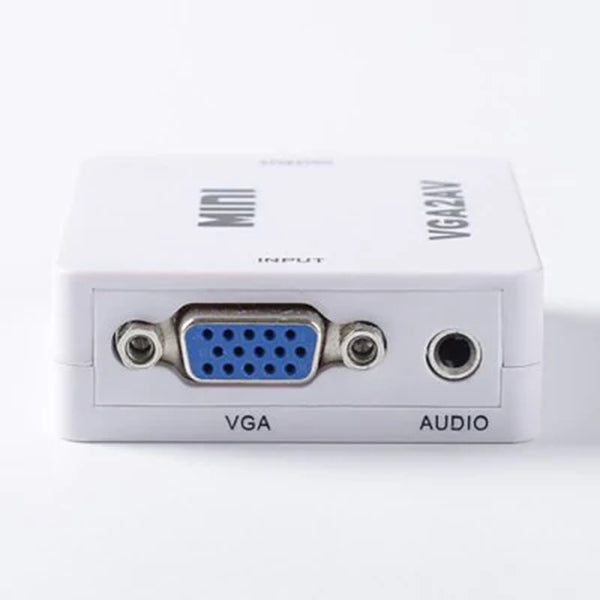 Mini VGA to AV HD Adapter