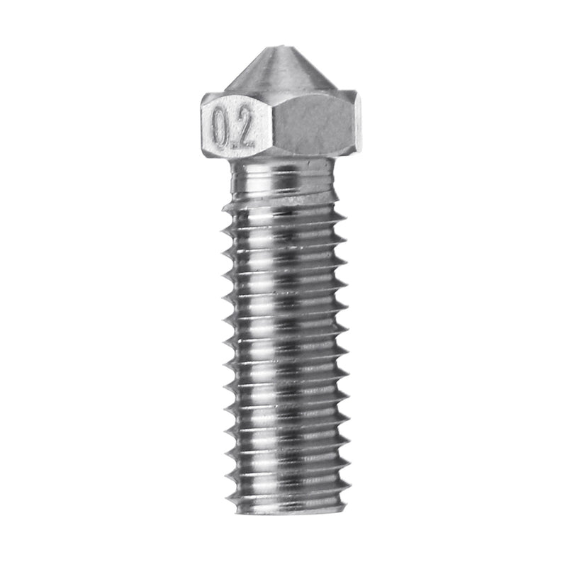10pcs 0.2mm Stainless Steel Lengthen Volcano Nozzle for 1.75mm Filament 3D Printer