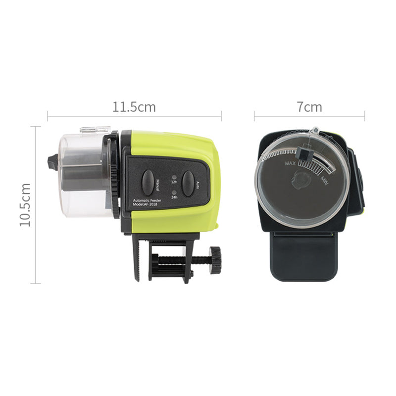 Automatic Fish Food Feeder Dispenser Adjustable Aquarium Tank Timer Auto Feeding