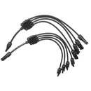 MC4 Y Branch Solar Panel Cable Connector Adapter MC4 Photovoltaic Waterproof Solar Connecter Solar Power Supply Cable Wire