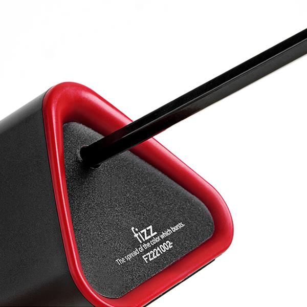 Fizz FZ221002 Triangle self-discharging Manual Pencil Sharpener For Children And Student