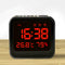 Loskii HC-20 Digital High Accuracy Thermometer Hygrometer Alarm Clock with LCD Screen Display