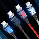 Bakeey 5A LED Light Micro USB Type C Fast Charging Magnetic Data Cable For Huawei P30 Pro Mate 30 5G Xiaomi Mi9 9Pro Redmi 6Pro 7A S10+ Note 10 5G