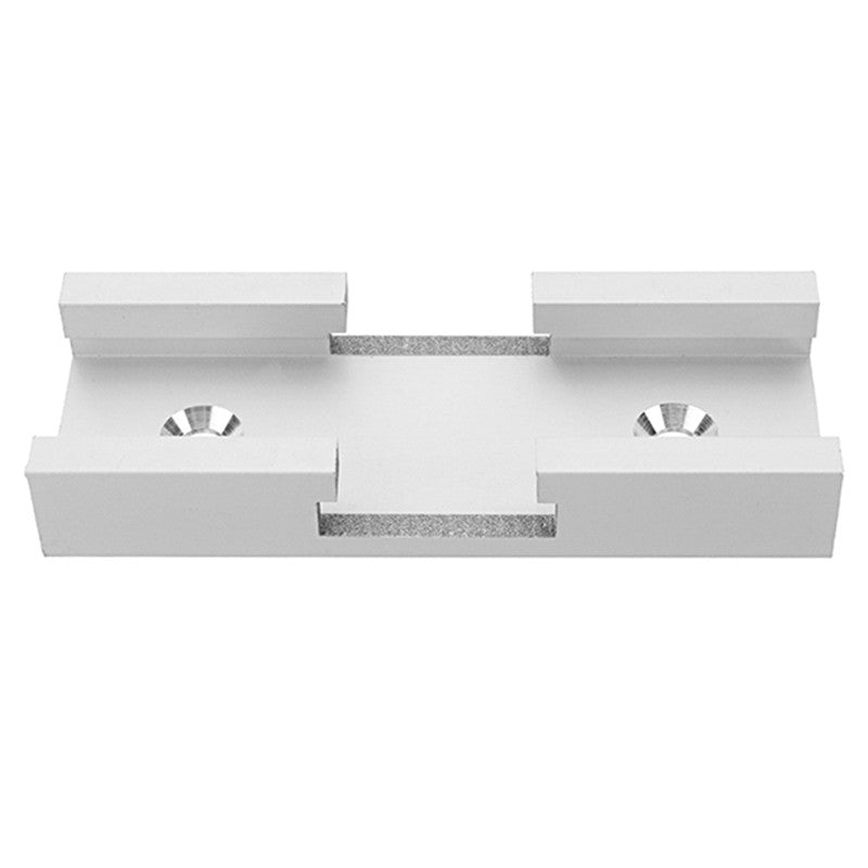 4pcs 80mm T-track Connector T-slot Miter Track Jig Fixture Slot Connector For Router Table