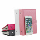 Jewelry Storage Book PU Leather Travel Portable Case Holder Earring Organizer