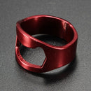 Stainless Steel Finger Ring Ring Shape Beer Bottle Opener for Beer Bar Tool