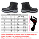 lens Men's Safety Steel Toe Non-Slip Zipper Boots Waterproof Outdoor Welding Work Shoes