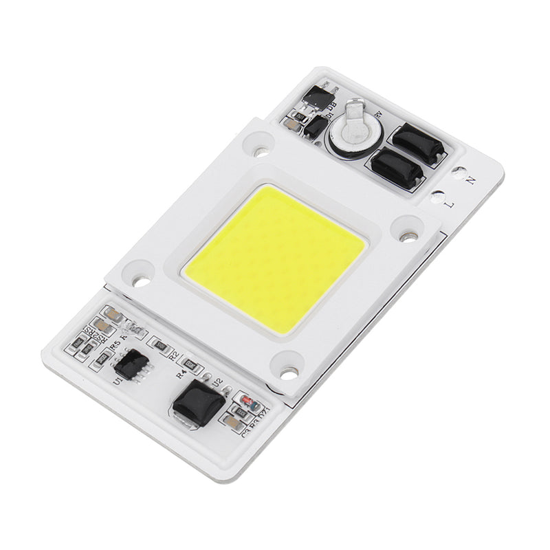 LUSTREON 50W COB LED Chip Waterproof Light Source AC180-300V for DIY Spotlight Floodlight