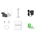 Hiseeu 1080P 2MP WIFI IP Camera Outdoor ONVIF Wireless Waterproof Color Camera Alarm Night Vision TF Card