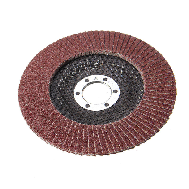 10pcs 125mm 40-120 Grit Sanding Flap Discs Metal Grinding Angle Grinder Wheel