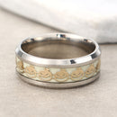 Unisex Halloween Luminous Ring Titanium Steel Ring Funny Pumpkin Ring