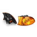 Side Parking Corner Light Cover Amber Lens Pair for BMW E38 7 Series 1998-2001