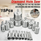 10pcs 6-30mm or 15pcs 6-50mm Diamond Hole Saw Cutter Set Drill Bit For Tile Marble Glass