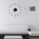 DIY 3D Wall Clock Art Clock Sticker Decor Home Office Kids Room