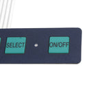 30pcs Display Membrane Switch Matrix Keyboard Button Control Panel 6 Button with Light