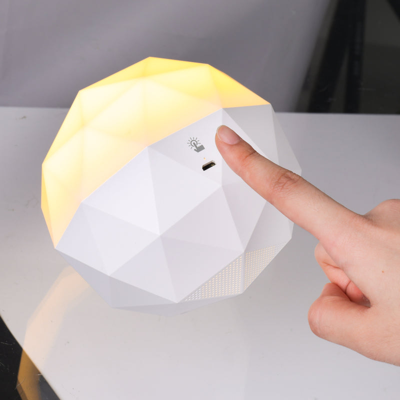 BlitzWolf BW-LT19 Diamond Ambient Touch Sensor Night Light Touch Control Stepless Dimming USB Charging