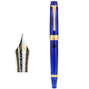 Penbbs 456 Resin Transparent Quality Negative Pressure Fountain Pen Fine 0.5mm Nib vacuum filling Student Writing Gift