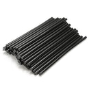 50pcs 11mm270mm Black Hot Melt Glue Crafting Models Repair Sticks