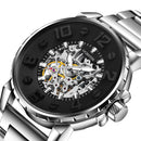 OCHSTIN 62004B 3D Dial Case Design Automatic Mechanical Watches Skeleton Stainless Men Watch
