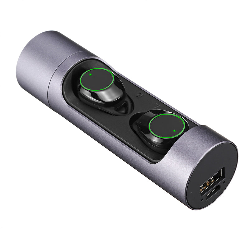 [True Wireless] X8 TWS bluetooth 5.0 HIFI Earphone Smart Breathing Light Touch Control IPX6 Waterproof With Charging Case