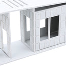 HO Scale 1/87 Community Factory Entrance Guard Security Room Building Model
